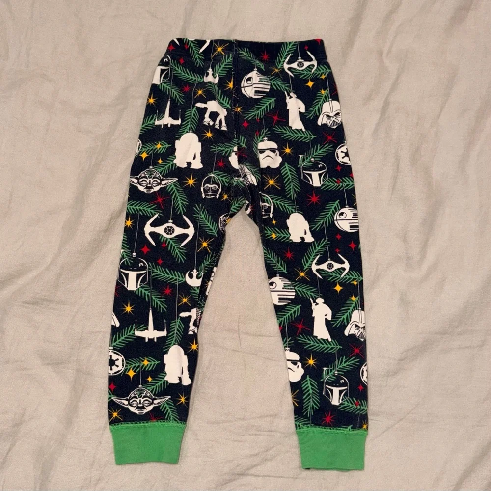 Hanna Andersson Star Wars Holiday Pajama Set Organic Cotton 3T